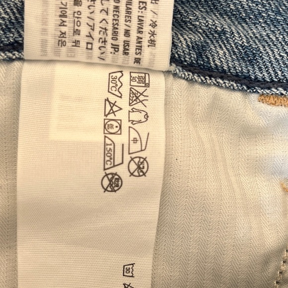 Abercrombie and Fitch Boyfriend Button Fly Cut Off Jean Shorts - Picture 7 of 12